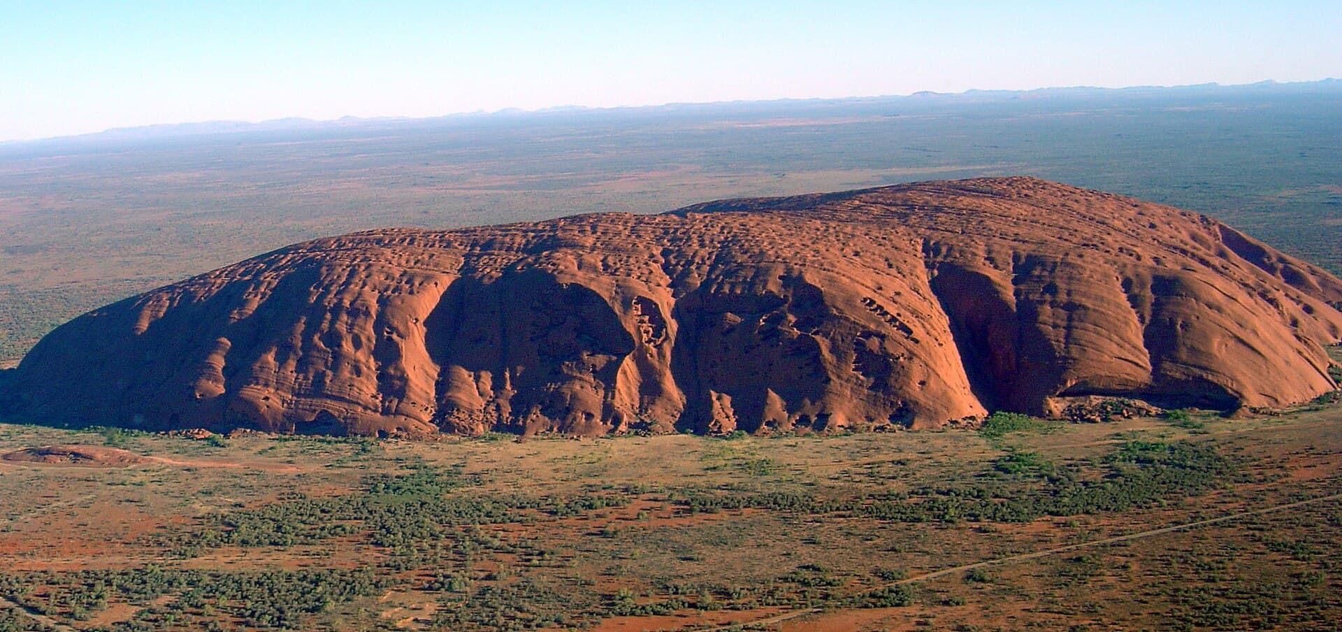 Uluru in late light, Central Australia